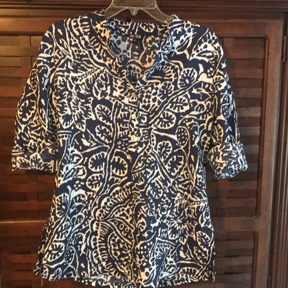 Nic+Zoe Linen Top - Picture 5 of 8